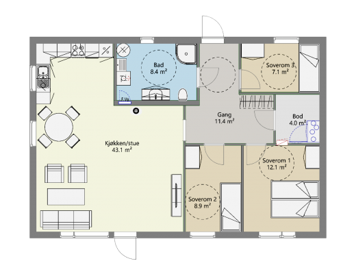 ELVEMO - PLAN - FERDIGHUS AS