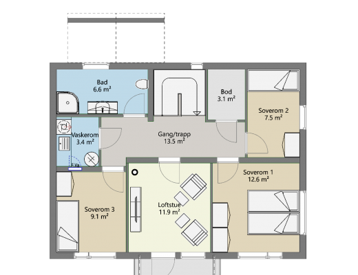 HGLI - PLAN 2 - FERDIGHUS AS