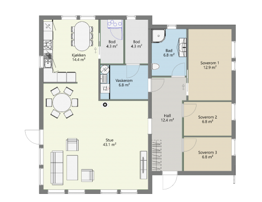 LYSHEIA - PLAN - FERDIGHUS AS