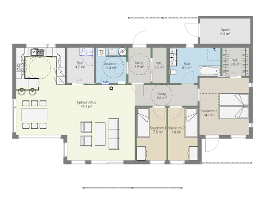 SOLMO - PLAN - FERDIGHUS AS