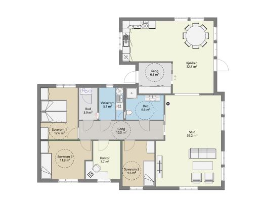STORLI - PLAN - FERDIGHUS AS