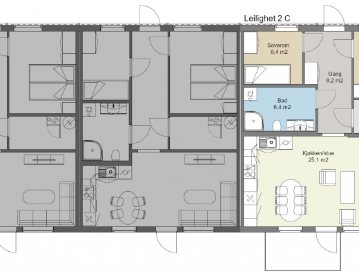 MOEGGA - PLAN 2 C - FERDIGHUS AS