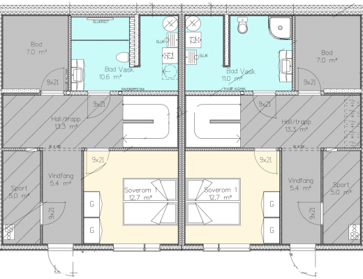 PLAN 1 - BJRNLIA - FERDIGHUS AS
