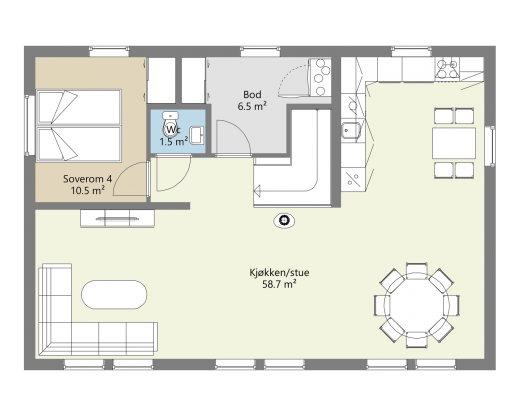 HAMN - PLAN 2 - FERDIGHUS AS