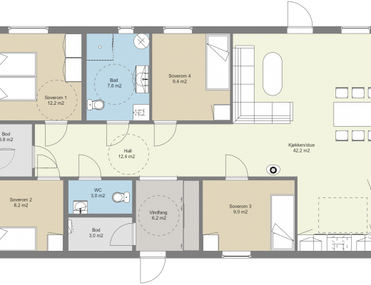 RDSAND - PLAN 1 - FERDIGHUS AS